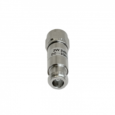 ATN-2-2 Atenuador 2dB 2W 0-3GHz N-Macho N-Hembra Acoplador