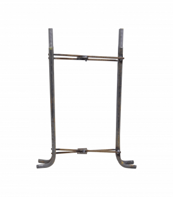 CAN7-6-POSTE Alt-550mm 185x185mm Cesto Metálico ObraCivil Base para POSTEC-7M/6M