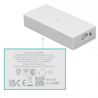 UISP-R-LIQ UBIQUITI Router MicroPop de Segunda Mano con 8 Puertos PoE 24V 1000Mbps, 110W Totales, 1 SFP e Incluye Fuente de 27V