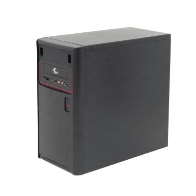 XTQ-100 XTECH Carcasa micro-ATX 600W Color Negro 2-USB-AH 2-3,5mm-H