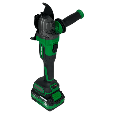 ESME-1000. Amoladora angular inalámbrica RUI de 1kW, disco 125mm (4-1/2 pulgadas), incluye 2 baterías