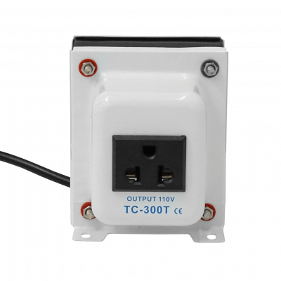 ME-300W MACROTEL 300W Transformador c/tierra 110V-220VAC Fusible-5A Trafo