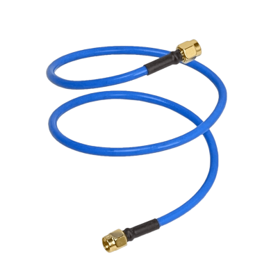 ACRPSMA MIKROTIK RPSMA-M RPSMA-M UNIFILAR RIGIDO CABLE AZUL 50CM 6GHZ