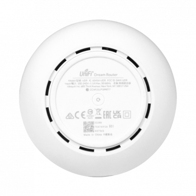 UDR UBIQUITI WiFi6 4-1000(2-PoE 1-WAN mSD UniFi Cloud Gateway Dream Router