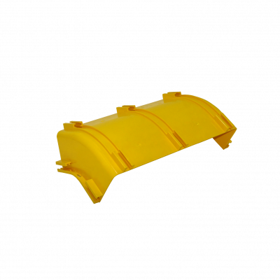 CCA-360-AI 360x100mm Escuadra 45º Interior Amarilla PC+ABS LSZH Macho