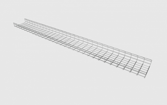 ESCAM-13 LINKCHIP 100x300mm x 2,5mt Escalerilla Canasto Malla Hilo 4mm