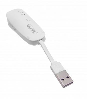 AIP-W511 ALFA Mini-Enrutador 1-Puerto LAN 1-USB-Hembra WPS 802.11n Alimentado-por-USB