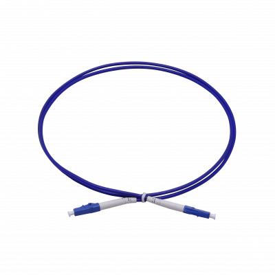 JBSLL1 LSZH Blindado 1mt LC-LC SM Simplex Jumper Cable Fibra 3.0mm 9/125um