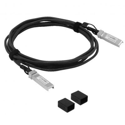 UD2-3 UBIQUITI Cable de Interconexión Directa de Cobre SFP28-25Gbps de 3 metros UACC-DAC-SFP28-3M