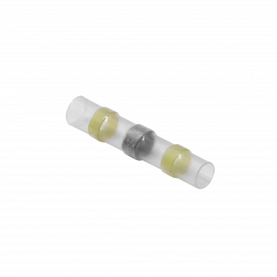 CONS-60M Conector Soldable Termocontraíble IP68 Amarillo para Cable 4-6mm2 12-10AWG de 40x6,0mm