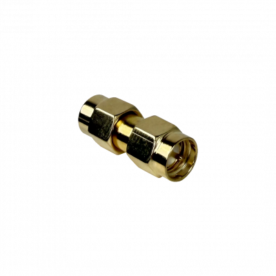 SMSM Conector Adaptador Acoplador Unión SMA-Macho a SMA-Macho