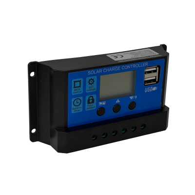REG60A 12V/24V 60A FV-50V Regulador Carga PWM MPPT Solar 2-USB-A