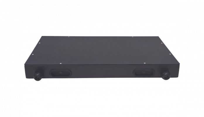 CFR96-LC1U LINKMADE Panel Fijo de Fibra Óptica de 1U para 96 Conectores LC y 48 SC, Requiere Acopladores Dobles y 4 Placas Ciegas