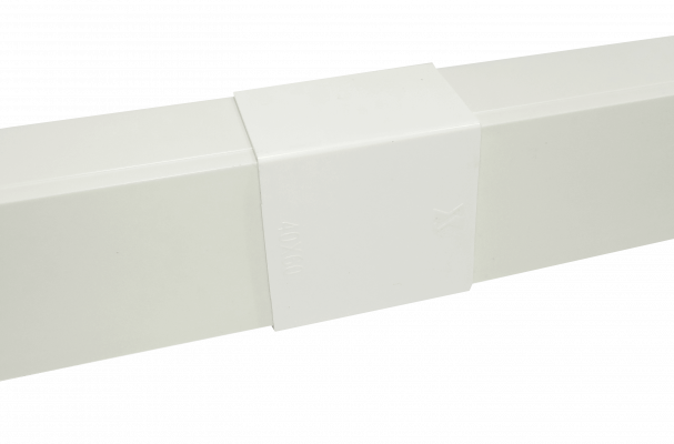 QN6U LINKCHIP Unión para Canaleta Blanca 60x40mm, Modelo CCA-6040-U, Compatible con QN6W