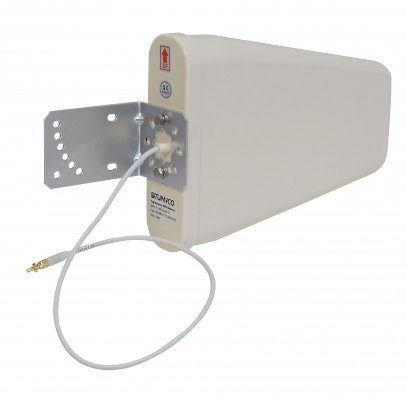 TP514 TUPAVCO Antena direccional Yagi de 9dBi para redes móviles 3G/4G/LTE, banda 806-960MHz y 1,7-2,5GHz, apertura 65x55 grados, conector SMA macho