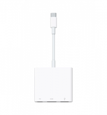 CCHA-A. APPLE Auténtico Conector USB-C Macho hacia HDMI Hembra Puerto USB-A Puerto USB-C MW5M3AM MUF82AM/A
