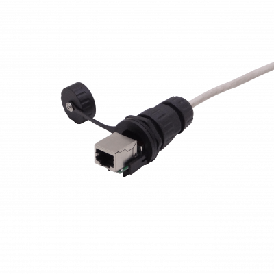 RJ45-CCP Acoplador y Conector RJ45 STP FTP para Exterior M20 IP67 para Caja Hembra-Hembra