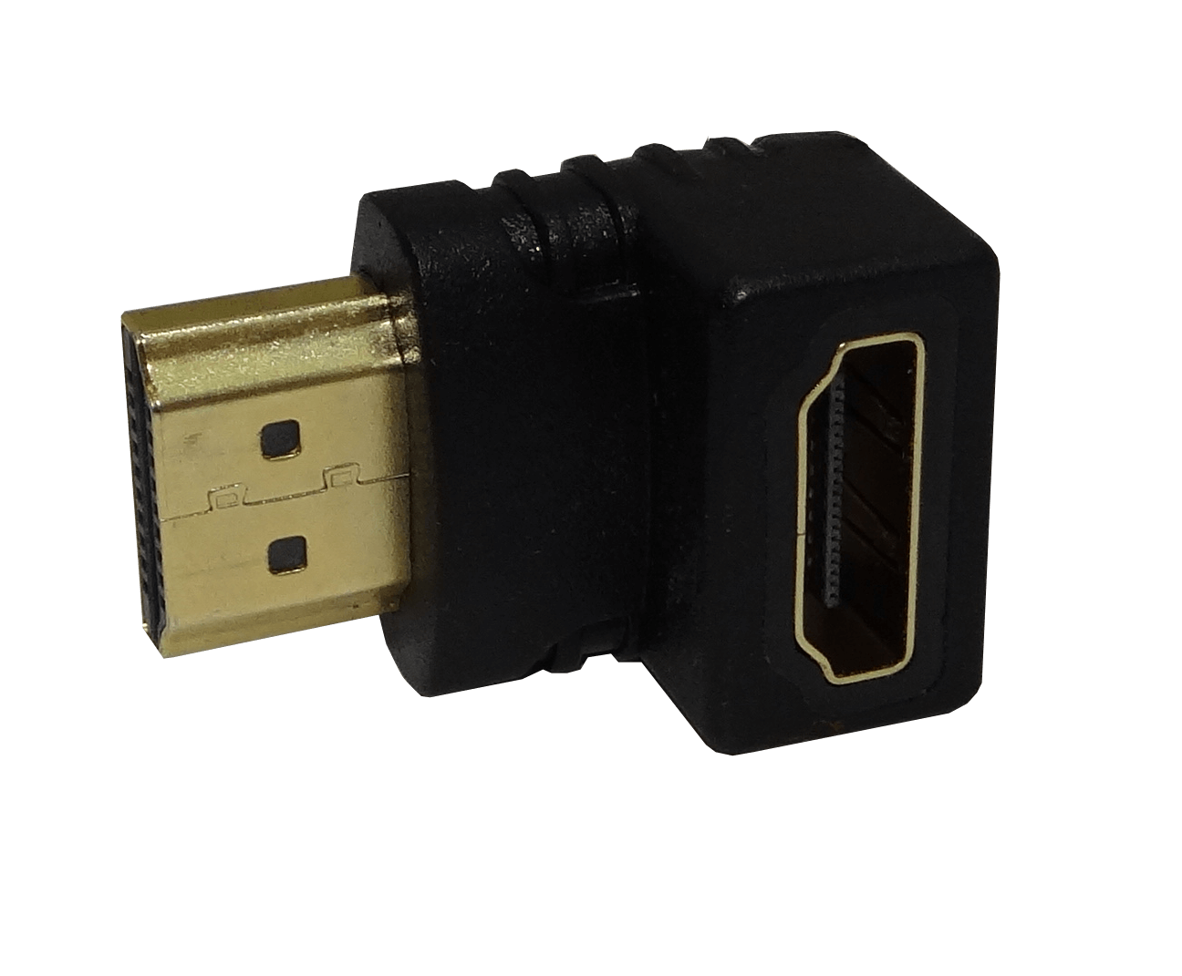 HDMI-LD Adaptador Ángulo Vertical Descendente 90-Grados HDMI Hembra-Macho
