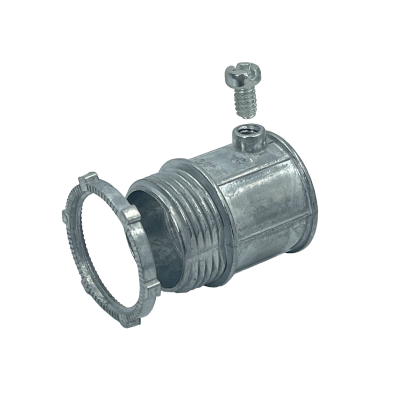 EMT34-SA 3/4-Pulgada Zinc Salida de Registro con Hilo para Tubería Conduit Metálica Rígida E337830