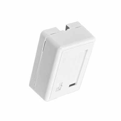 RST-1P FURUKAWA Placa de Superficie para 1 Conector Keystone Blanco 27x45x66mm 35050255