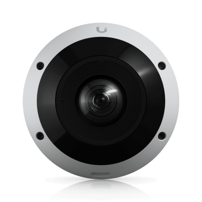 UVC-G6-PRO-360-W UI Blanco 12MP 360Domo IK10 AI 3504x3504 IR15 1-100 IP66 Audio reqPoE+