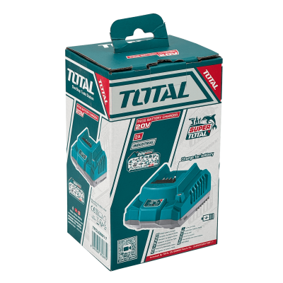 CARGA-20V TOTAL P20S Cargador de Bateria 20V 2A 50W inteligente TFCLI2001