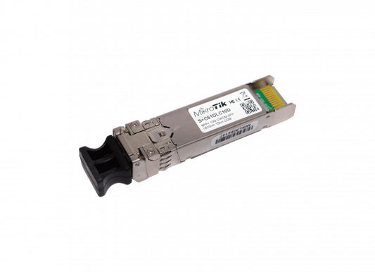 S+C61DLC10D MIKROTIK Transceptor SFP+ 1610nm 10G monomodo 10km 2-LC con DDM para CWDM-MUX8A pieza individual