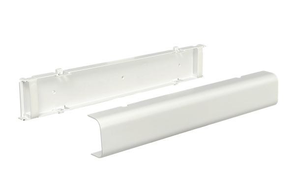 UACC-CRS Canaleta plástica blanca UBIQUITI de 397mm de largo, dimensiones 68,4 por 38,8mm, diseñada para el sistema UDW Dream Wall