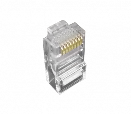 RJU-B LINKMADE 100-unids p/Unifilar Cat5e UTP Conector RJ45