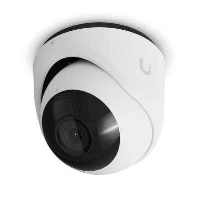 UVC-G6-TURRET-W UBIQUITI Blanco Cámara Domo 8MP con IA IR30m 1-100 110º IP66 IK04 Micrófono req-PoE