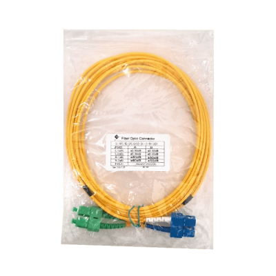 JFSAC5 5mt SC/APC-SC/UPC Monomodo SM Dúplex Cable de Fibra Óptica 3mm 9/125um