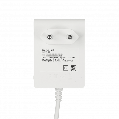 PWR-LINE MIKROTIK Adaptador Powerline AV500 unitario con cable micro-USB de 150cm, necesario para hAP/MAP