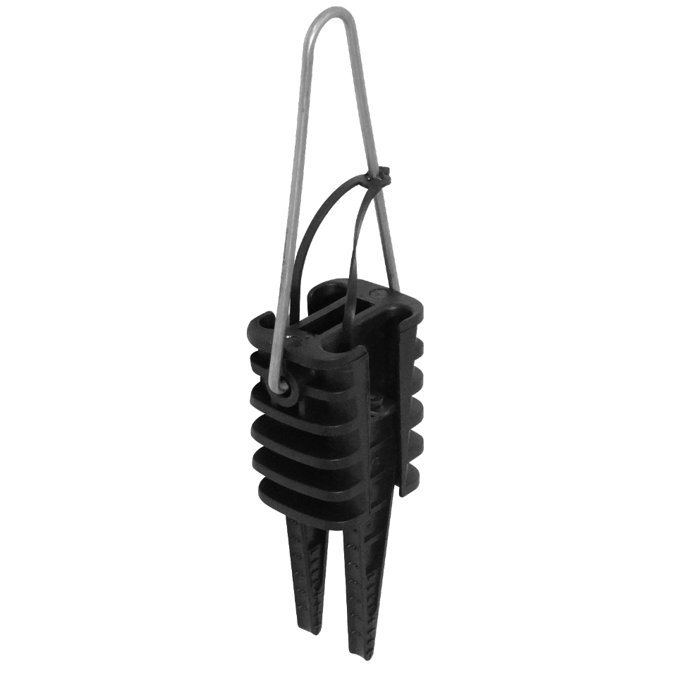 RVK-GRA AXIS Sujetador de Retención 15-25mm2 UV 2/4 para conductor eléctrico en poste