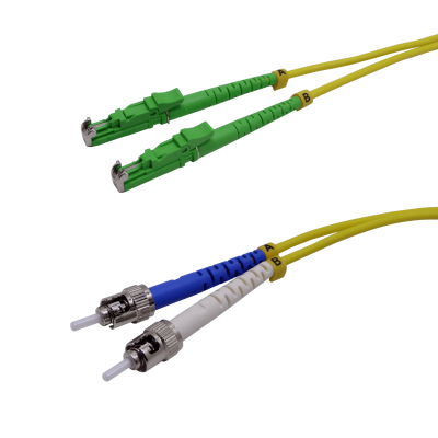 JFSDT3 3mt E2000/APC-ST/UPC Monomodo SM Duplex Latiguillo Fibra 3.0mm 9/125
