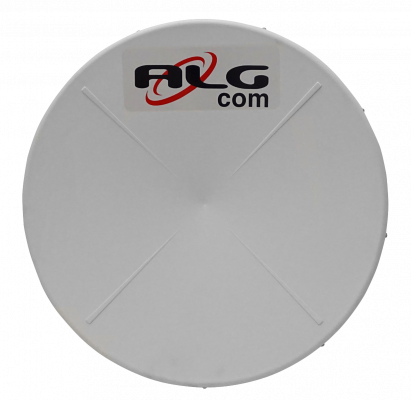UHX-30 ALGCOM ISO+RAD 5GHz 0,6m 28-31dBi 6GHz 4,9-6,4GHz 2x2 2-N-H Radiante