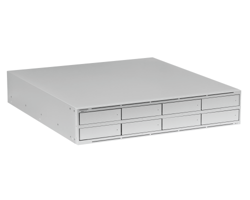 UNAS-PRO-8 UBIQUITI Almacenamiento NAS 8-bahías-RAID 2-M.2 1-10G 2-SFP+ 2U 2(1-PSU-1215) UniFi Drive