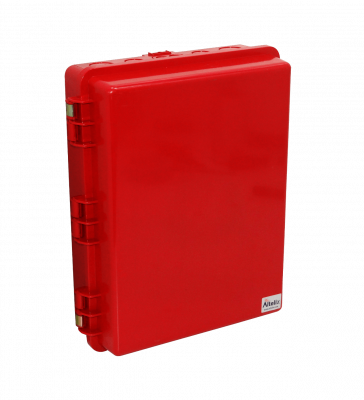 NP171406R ALTELIX Roja 432x355x152mm IP55 Gabinete Exterior NEMA3 Policarbonato+ABS
