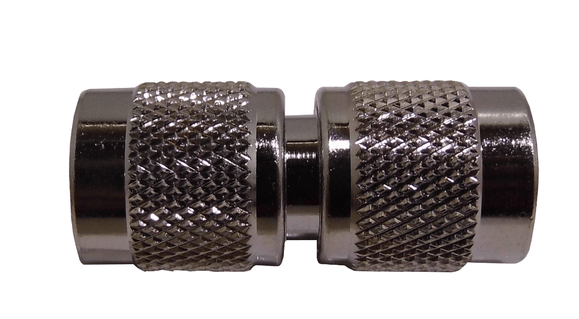 ZMZM RPTNC-MACHO Acoplador Adaptador de RP-TNC Macho a RP-TNC Macho