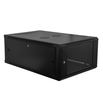 RK06-10LD LINKMADE Armario Rack Desmontable de 6 Unidades, 1000mm de Profundidad, Color Negro