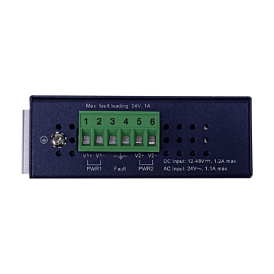IGS-801M-LIQ USADO Switch Industrial Gigabit Administrable PLANET 8 Puertos 10/100/1000 Montaje Riel-DIN Alimentación 12-48VDC