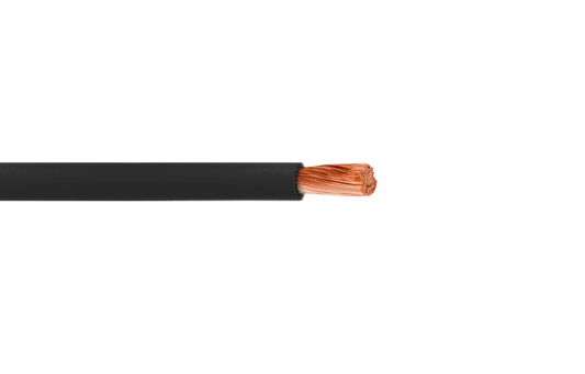 HZ6N EVA H07Z1 6mm LSZH NEGRO 100mt 750V Cable Eléctrico Multihilo