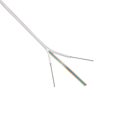 CFSP6 6-Hilos-G652D Blanca 500m Cable Exterior Planta Externa FTTH SM LSZH 4x2.5mm