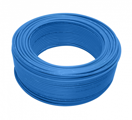 HZ4A EVA H07Z-1 4mm LSZH AZUL 100mt 750V Brasil Cable Multifilar Electrico