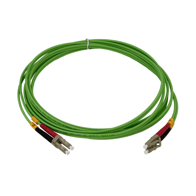 JF5LL3 3 metros LC-LC OM5 Multimodo MM Dúplex Latiguillo de Fibra 3.0mm 50/125um LSZH