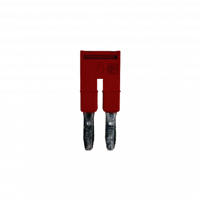 FBS2-5 PHOENIX 1 pieza puente de 2 polos para bornera paso 5mm color rojo