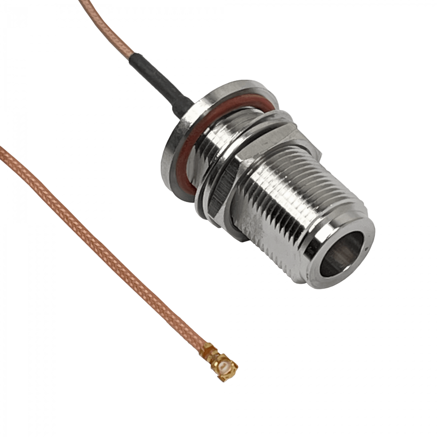 ACUFL MIKROTIK 35cm. PIGTAIL U.FL(IPX) N-HEMBRA para CA411/433
