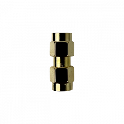 SMSM Conector Adaptador Acoplador Unión SMA-Macho a SMA-Macho