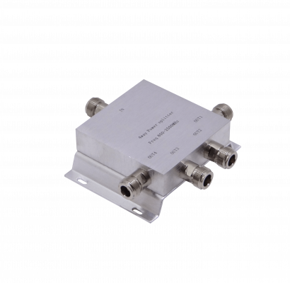 SCW04N Divisor de señal RF de 5 salidas tipo N hembra, rango de frecuencia 380-2500 MHz (0,38-2,5 GHz) compatible con 2,4 GHz