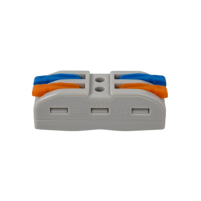 REPA-22 Conector de 2 a 2 vías 32A 600V calibre AWG28-12 sección transversal 0,08-4,0mm² serie KV212