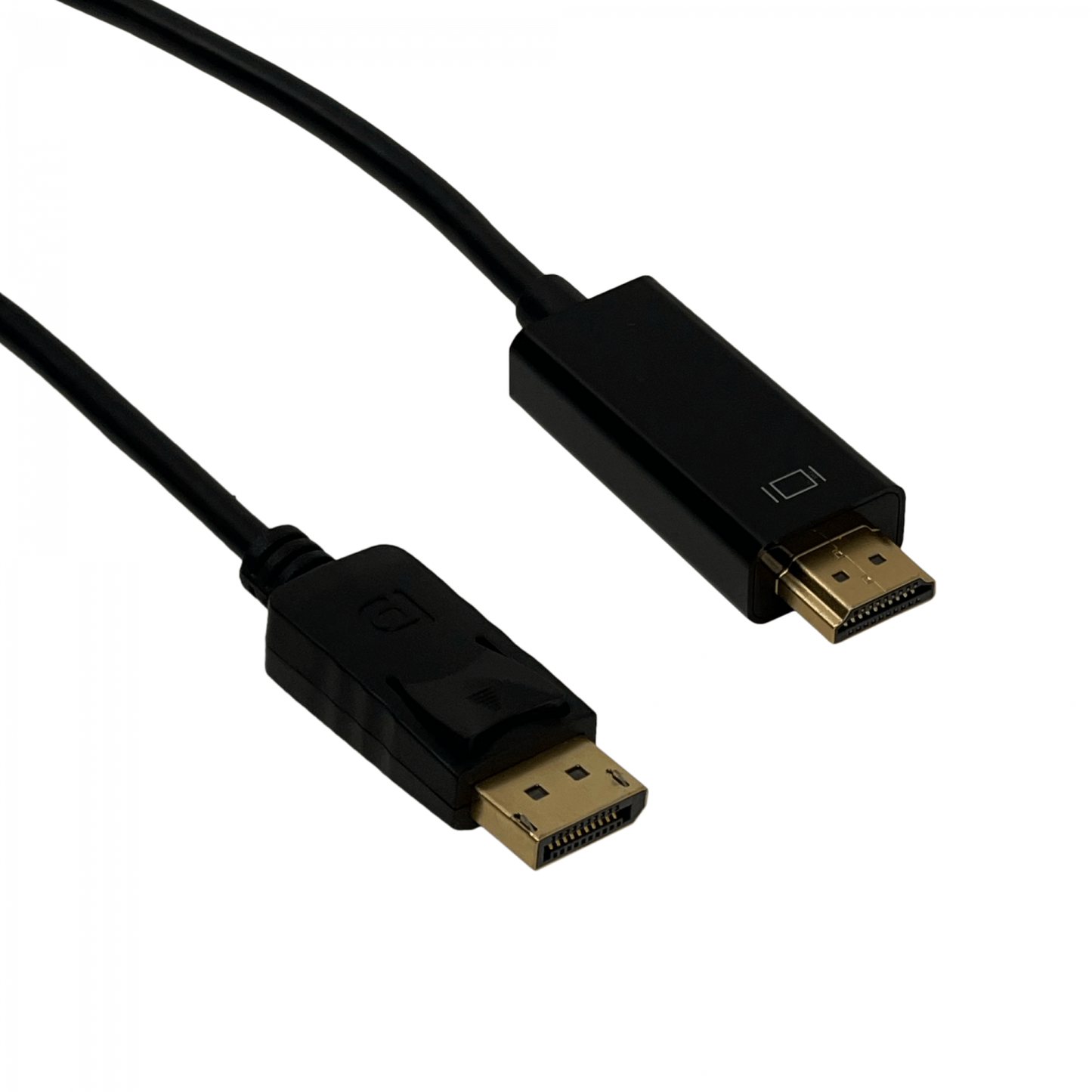 DPHDMI-2MM Cable conector DisplayPort macho a HDMI macho, longitud 1.8 metros (180cm), color negro